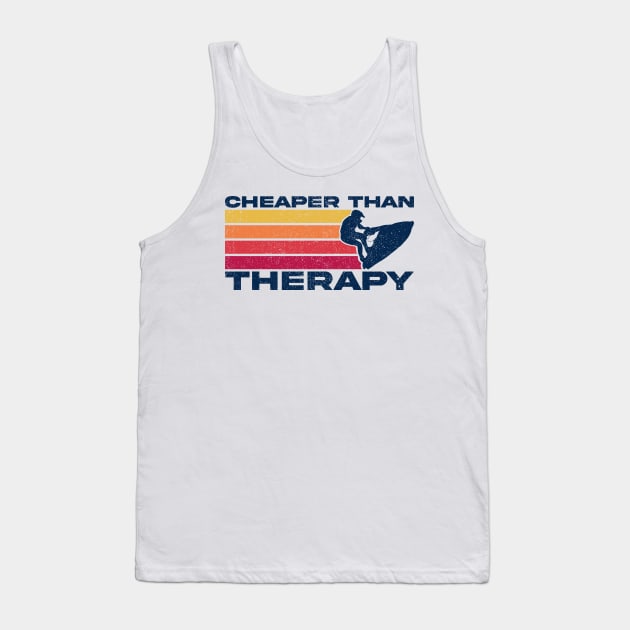 Therapy for Jet Ski Lover V2 Tank Top by Sachpica